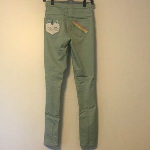 Unicorn custom teal pants